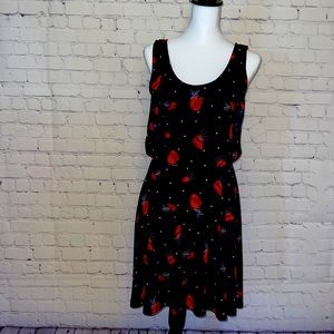 Verse Navy Floral Dress size Medium